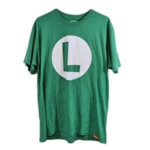 Nintendo Luigi "XL" Logo T-Shirt Nintendo World NY